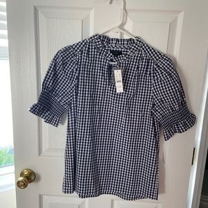 J.Crew Gingham Top
